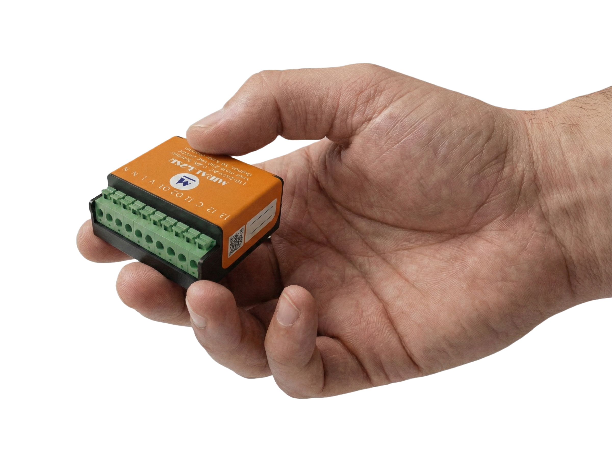 Hand holding Miral 3.2SR Module